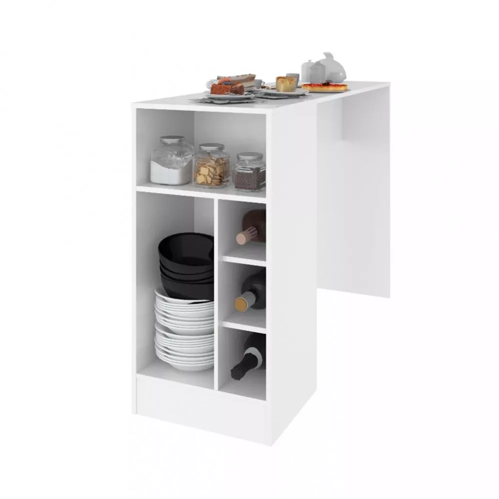 Bancada de Cozinha 1 Porta Gourmet Atualle