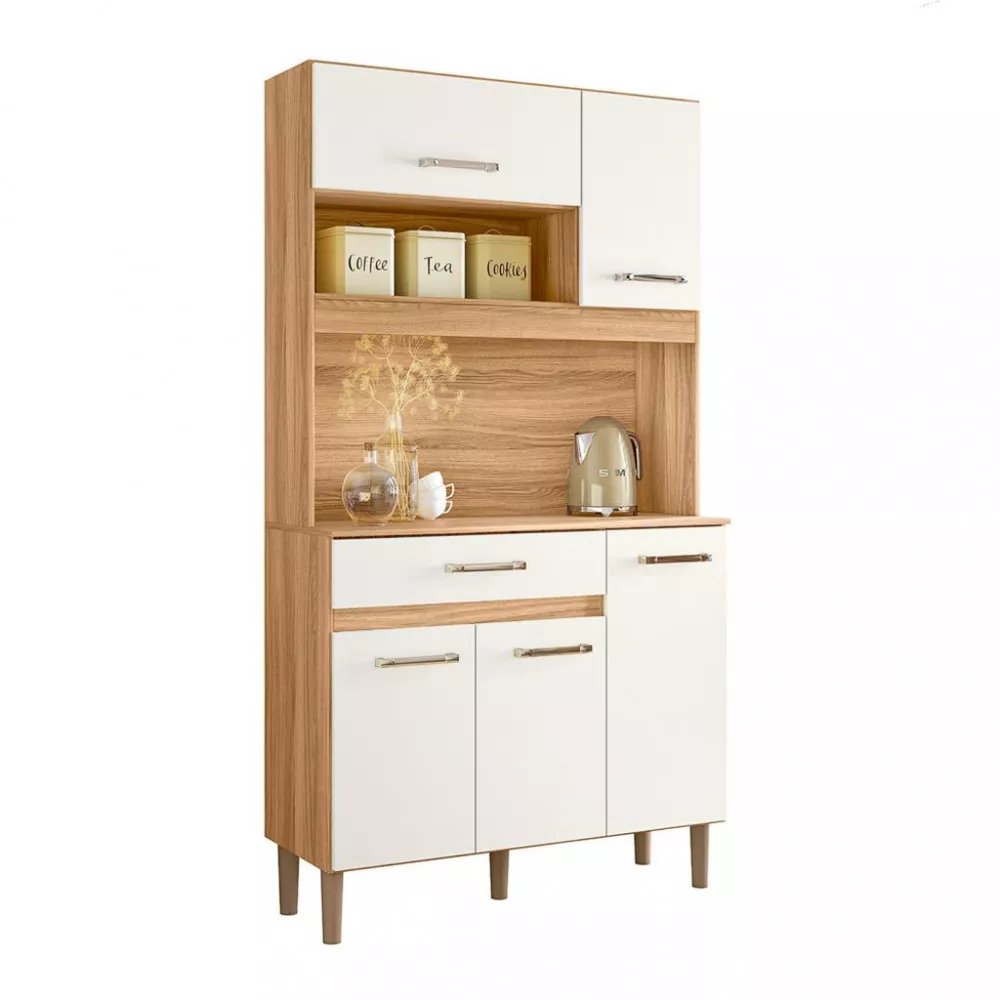 Cozinha Compacta 5 Portas 1 Gaveta Magazin Nicioli