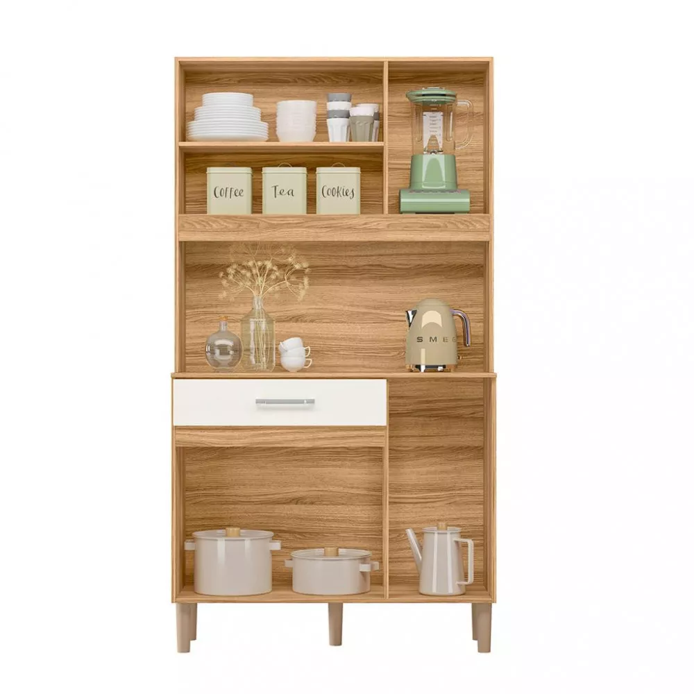 Cozinha Compacta 5 Portas 1 Gaveta Magazin Nicioli
