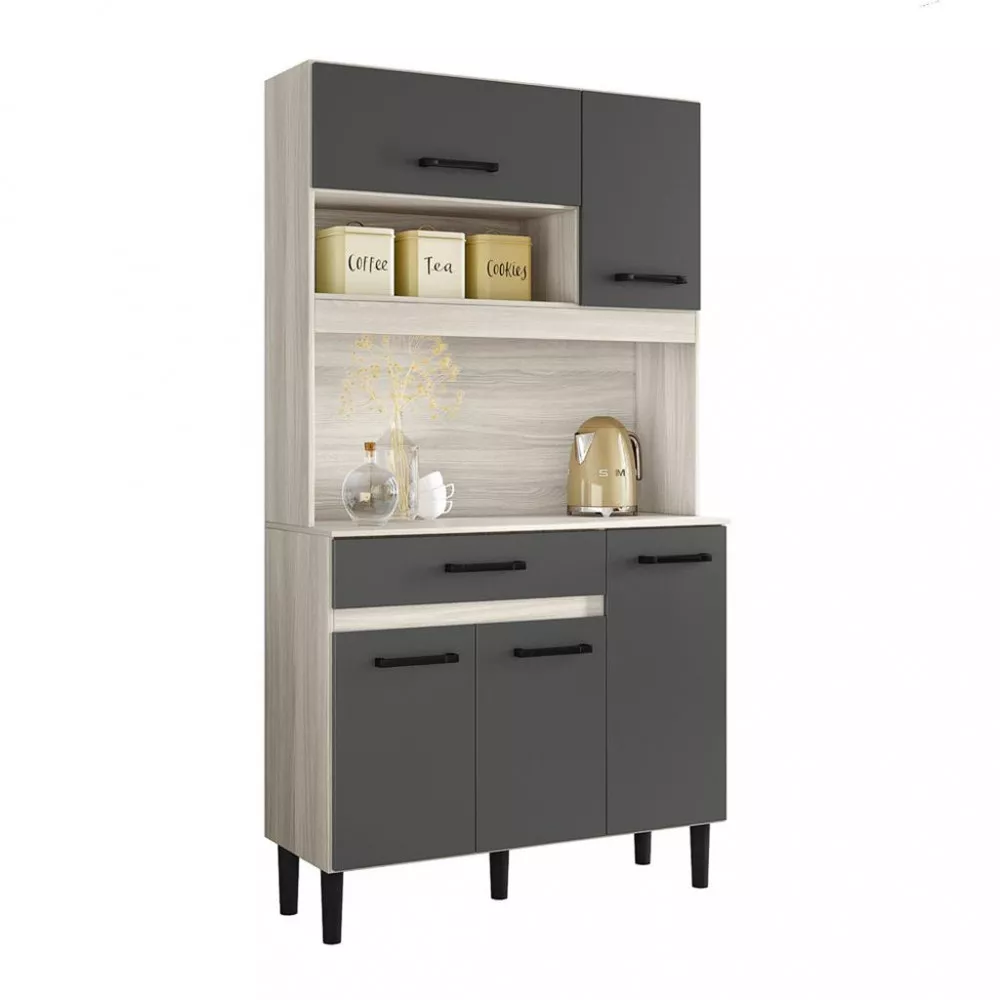 Cozinha Compacta 5 Portas 1 Gaveta Magazin Nicioli