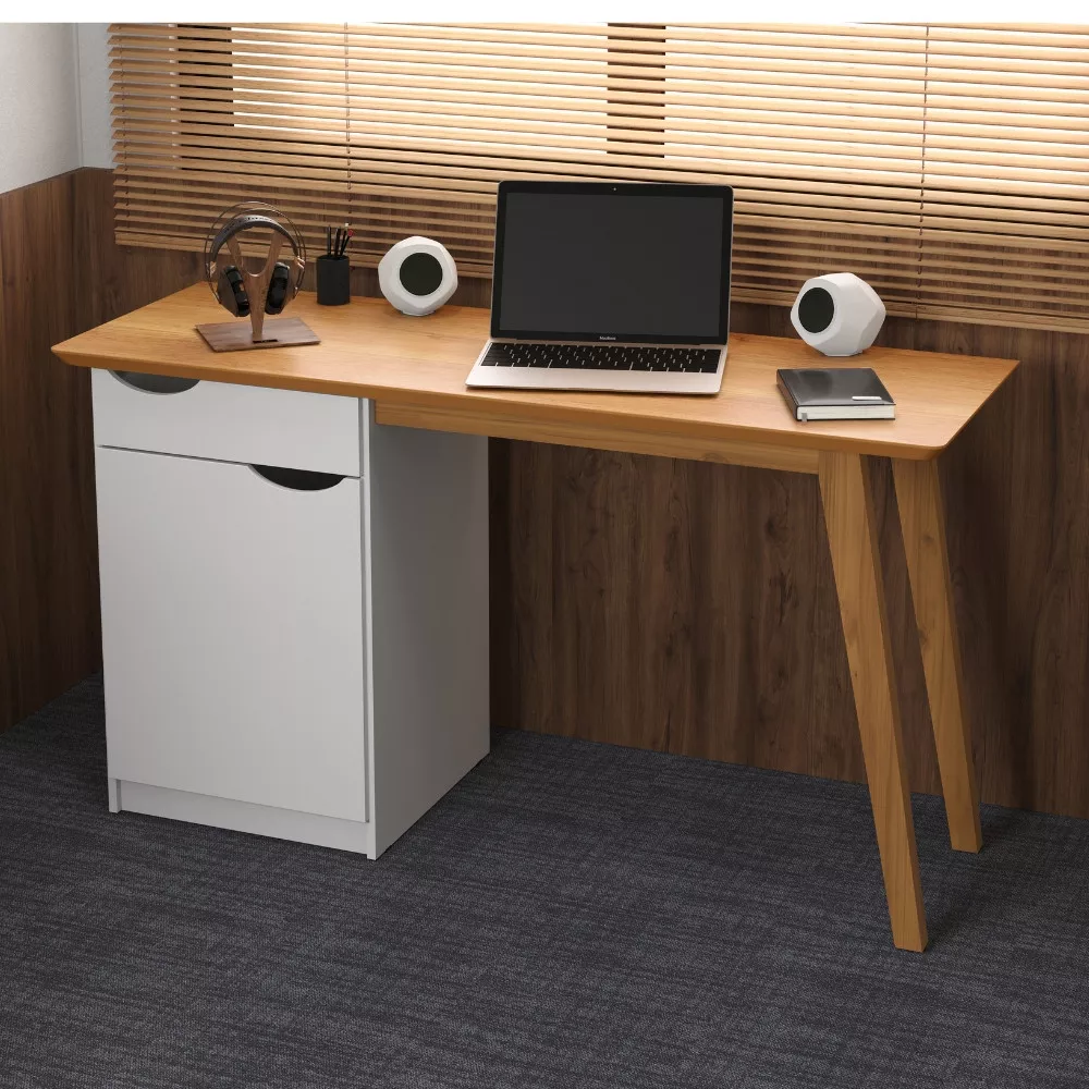 Escrivaninha 1 Porta 1 Gaveta Prism Patrimar