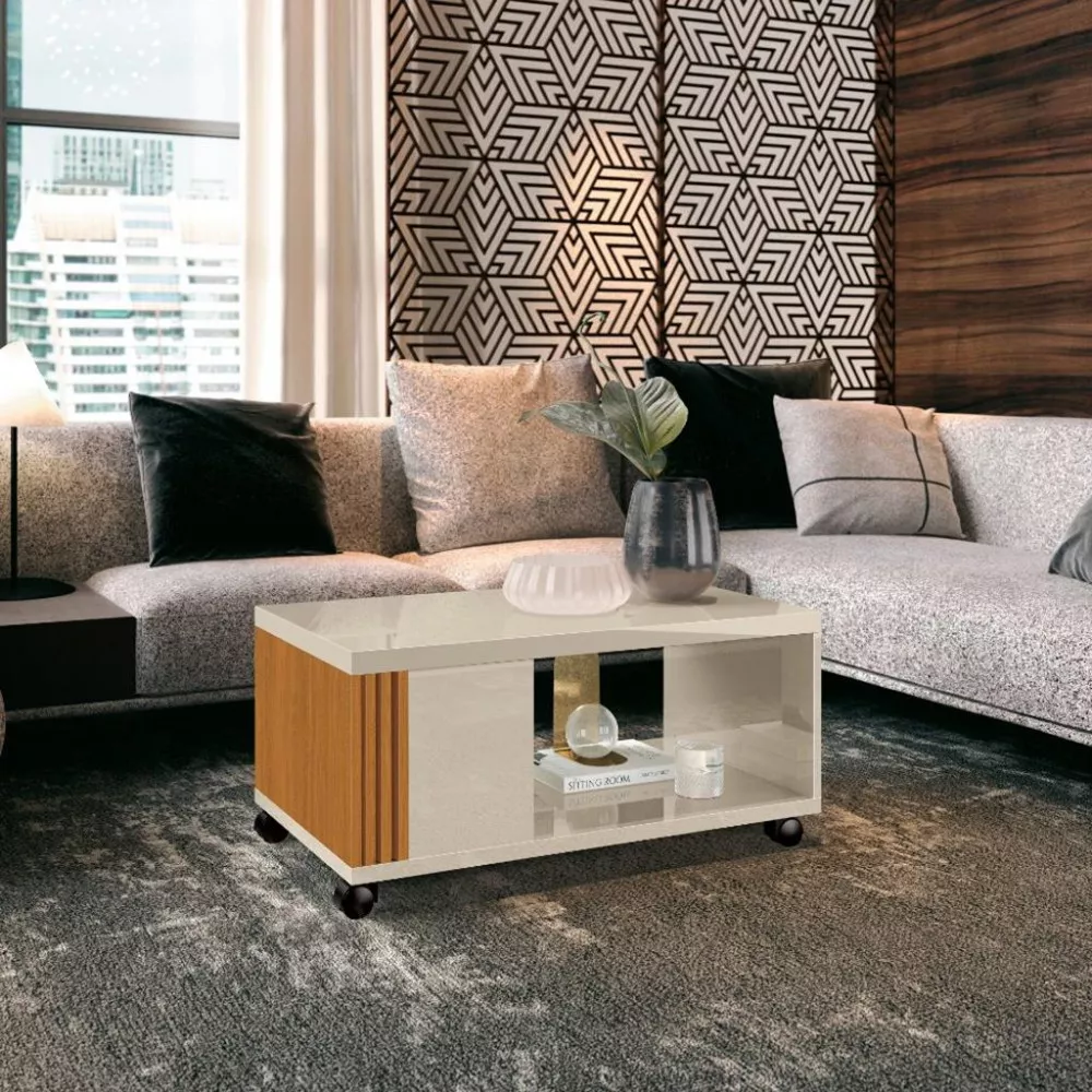 Mesa de Centro Prática EDN Móveis