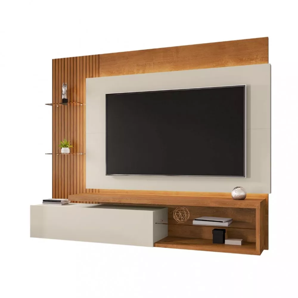 Image 1 of 4 of Painel para TV até 65 Polegadas 1 Porta Copacabana Bechara
