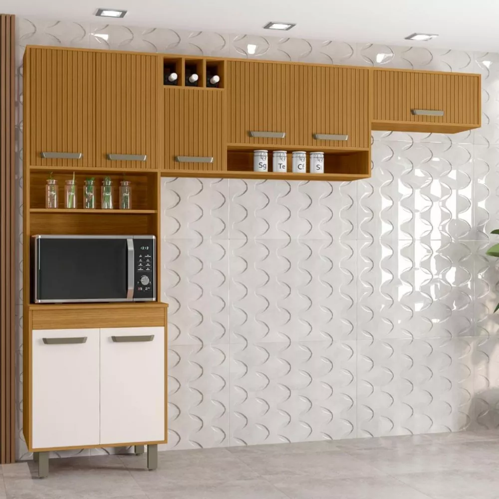 Image 0 of 5 of Cozinha Compacta 8 Portas Malta Poliman