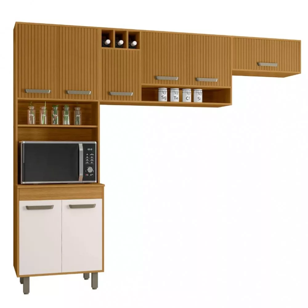 Image 1 of 5 of Cozinha Compacta 8 Portas Malta Poliman