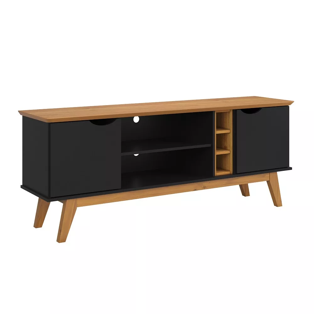 Rack para TV até 50 Polegadas 2 Portas com Pés Prism 1.6 Patrimar