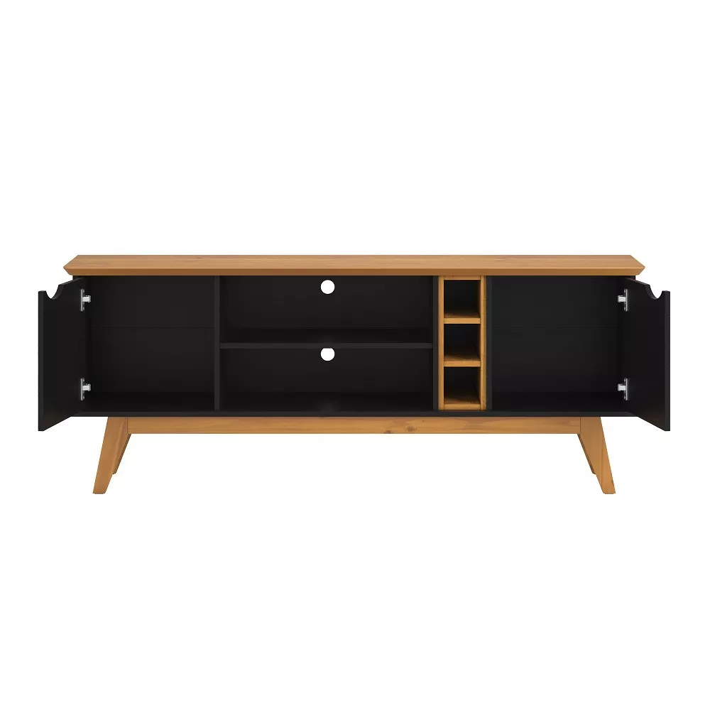 Rack para TV até 50 Polegadas 2 Portas com Pés Prism 1.6 Patrimar