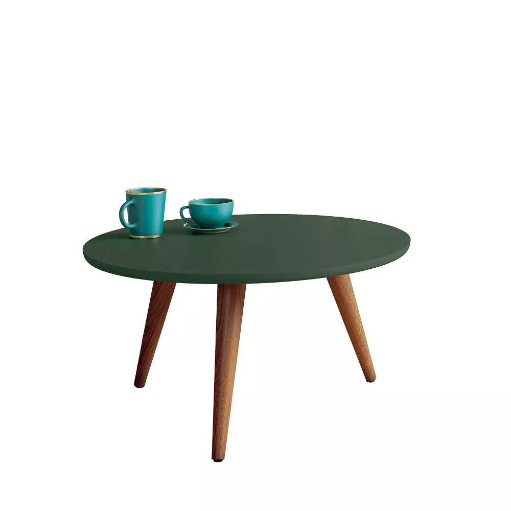 Mesa de Centro Redonda em MDF Sorelle HB Móveis