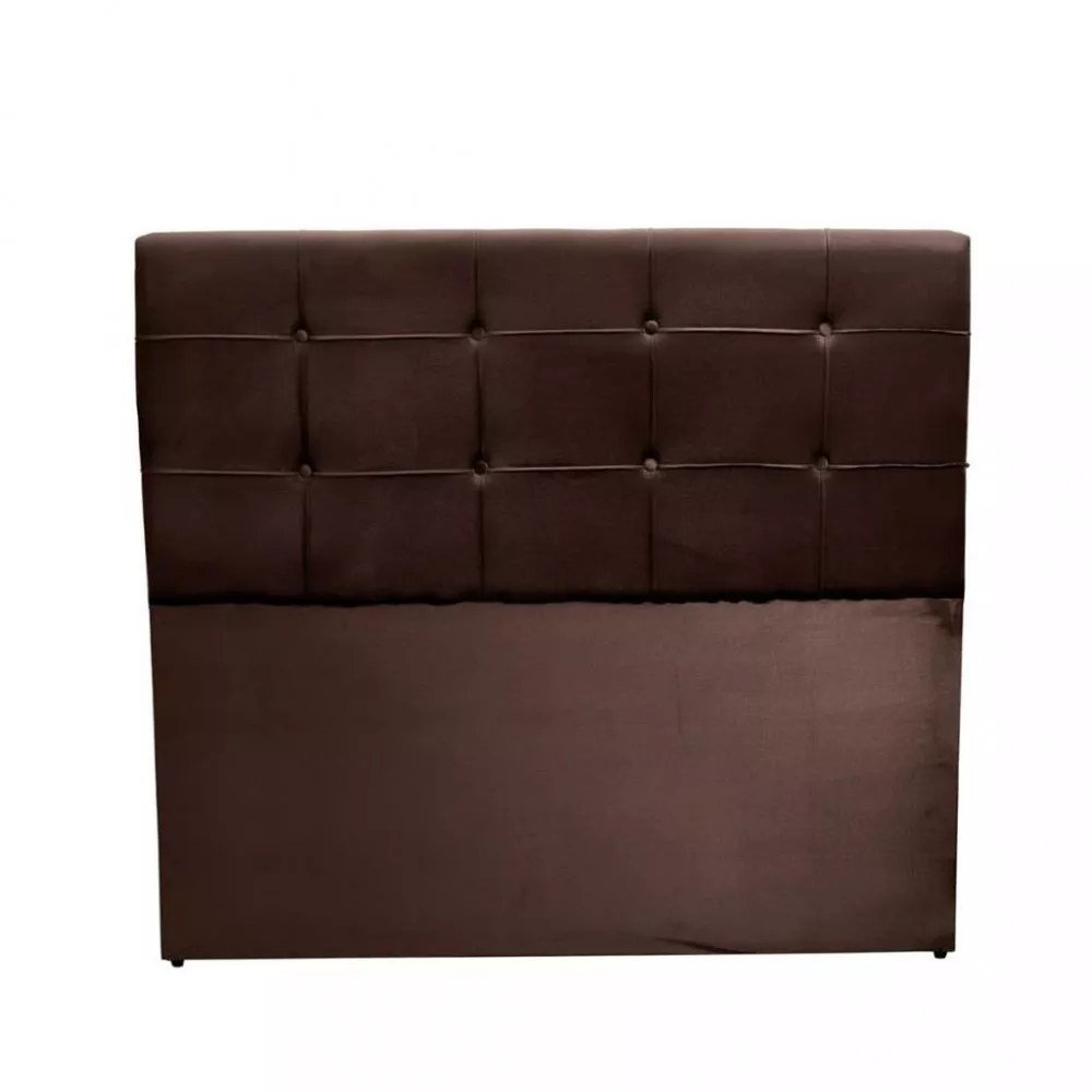 Cabeceira Estofada Casal 140cm Suede Pop Londres DSoll