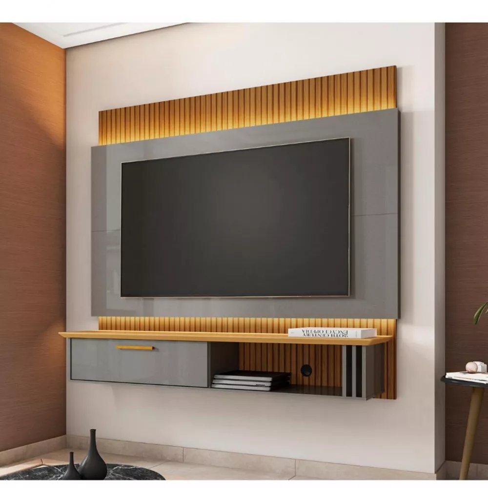 Image 0 of 4 of Painel para Tv até 65 Polegadas 1 Porta Paris Bechara