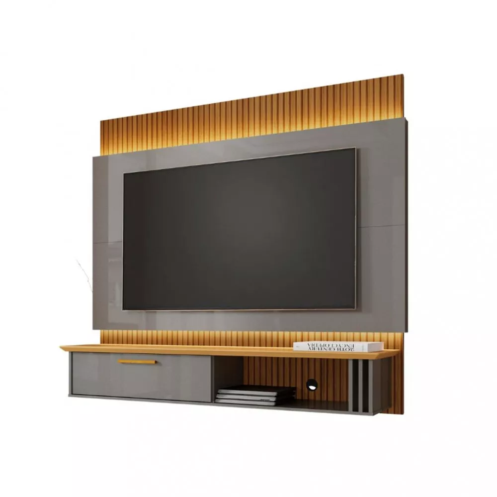 Image 1 of 4 of Painel para Tv até 65 Polegadas 1 Porta Paris Bechara