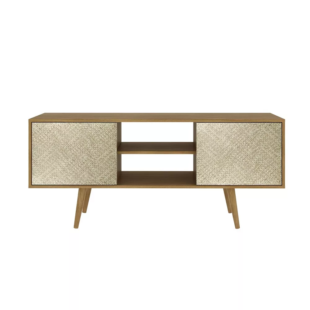 Image 2 of 4 of Rack para TV até 50 Polegadas 2 Portas Pés Palito R1464 Tecno mobili