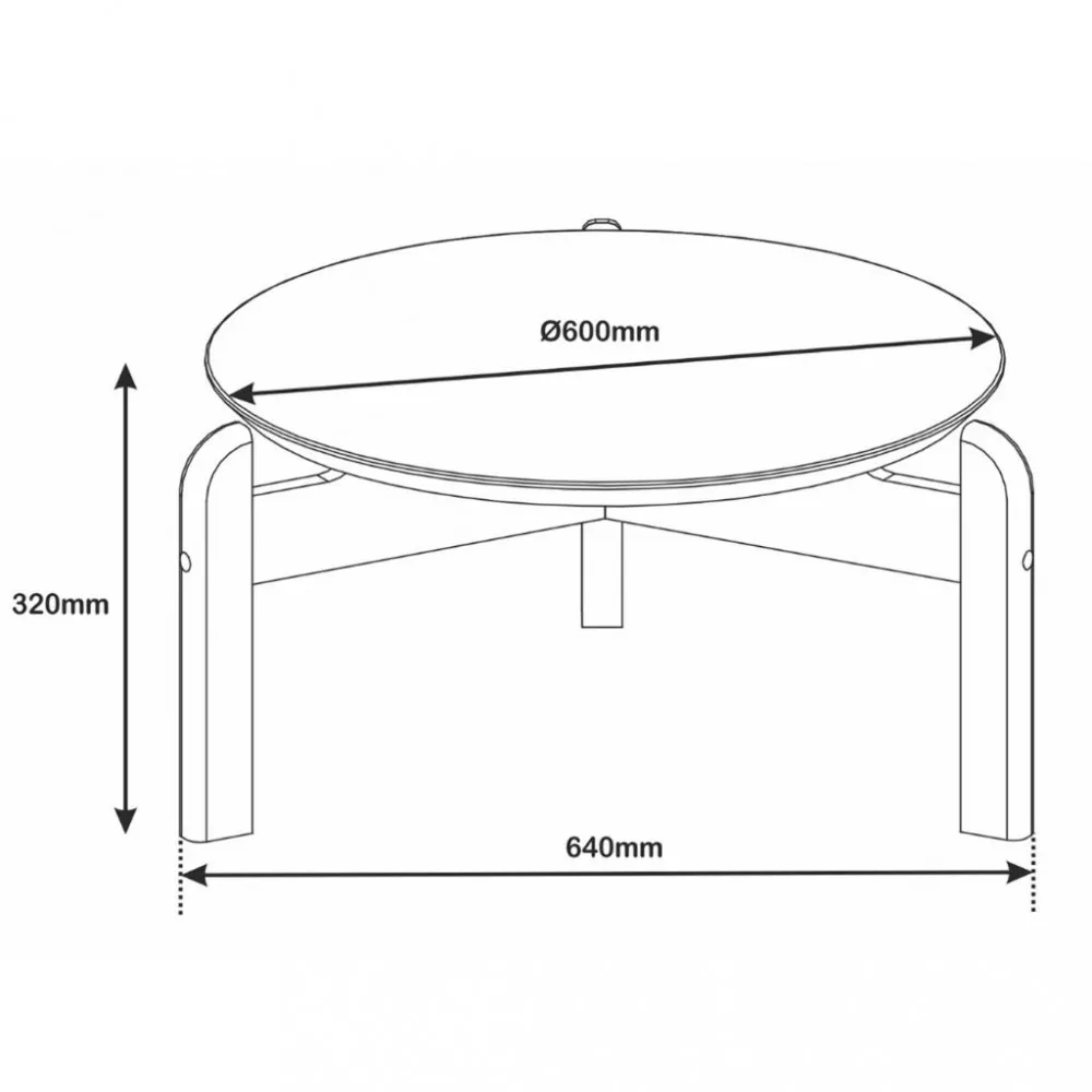 Mesa de Centro Lizz Casa D