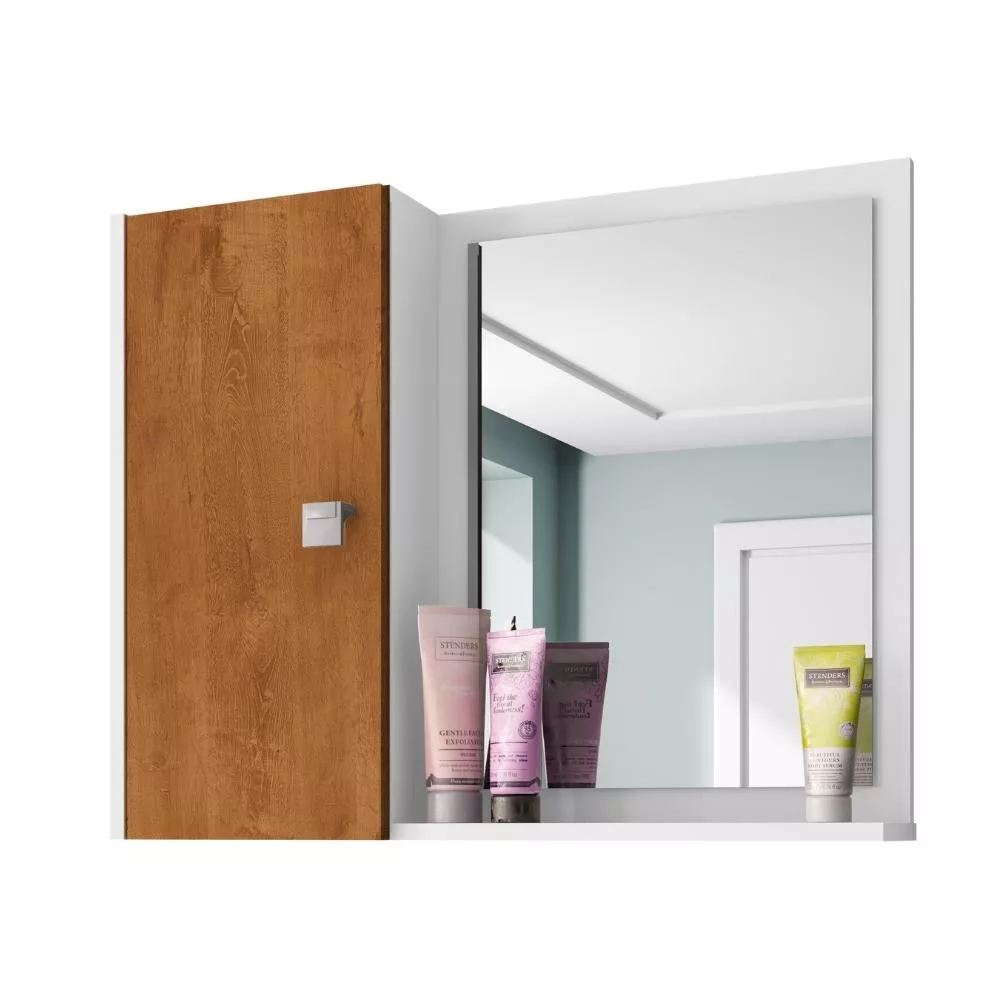 Armário Espelheira 1 Porta Gênova Bechara