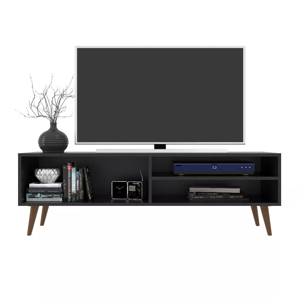 Rack para TV até 55 Polegadas 1 Porta com Pés Miami J Carvalho