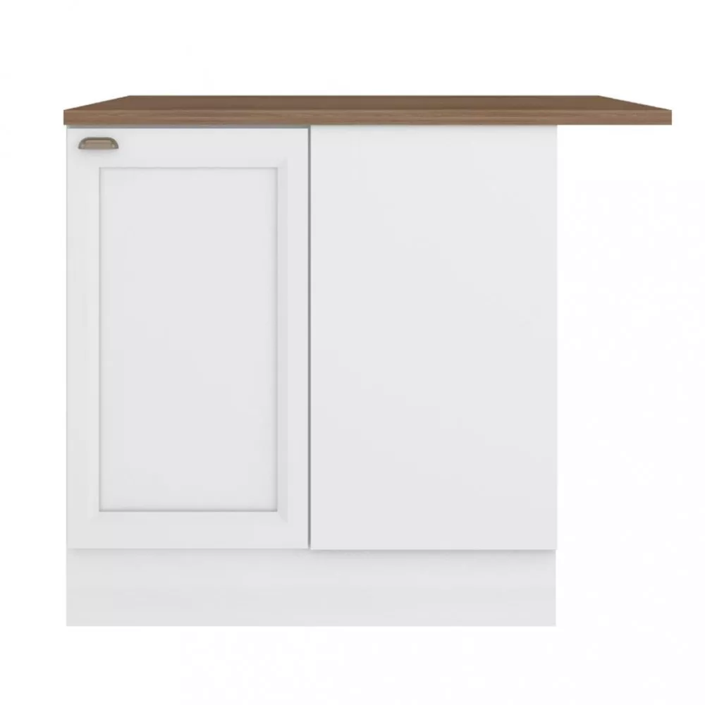 Balcão Canto Reto 1 Porta Unna Poliman