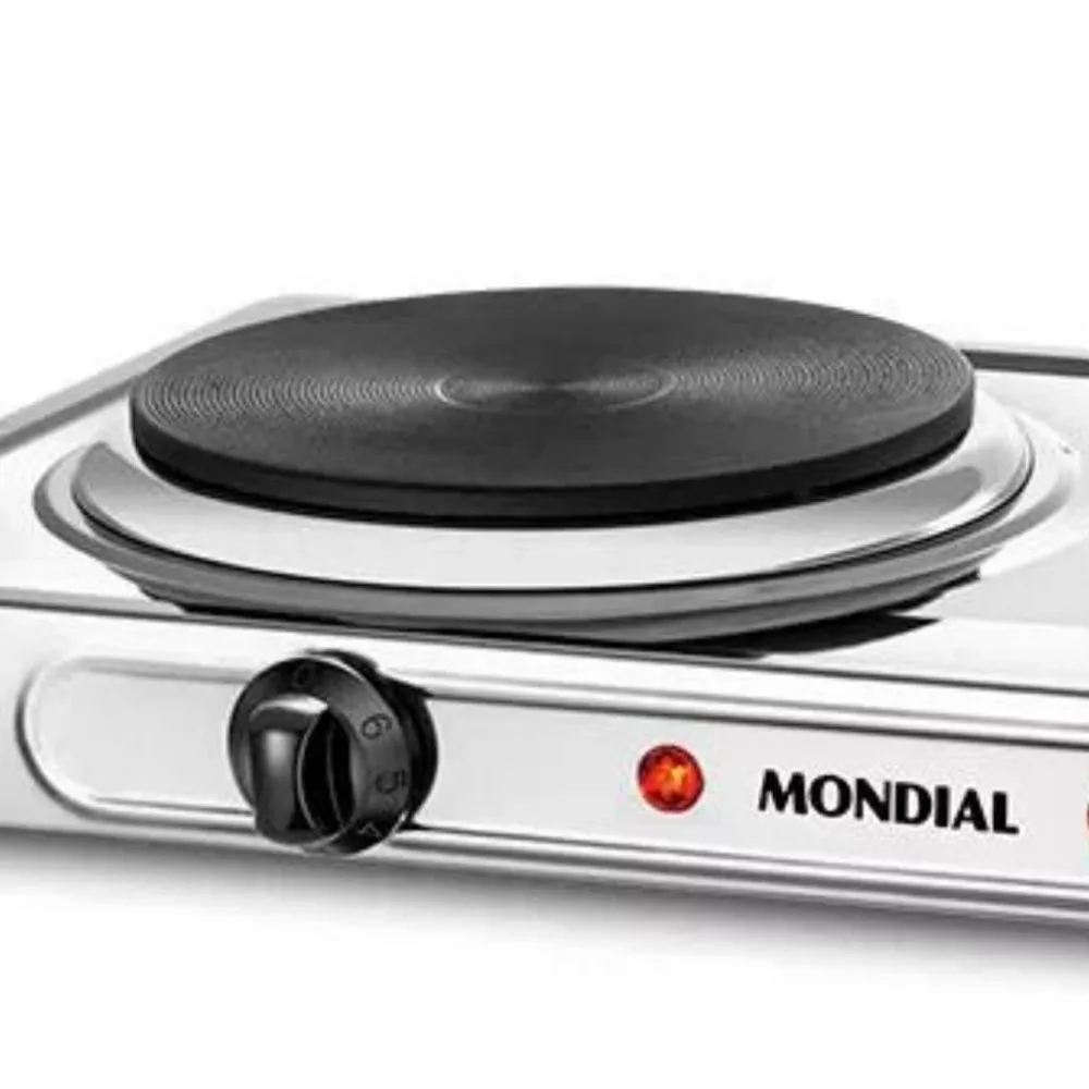 Fogão Elétrico 2 Bocas Mondial Fast Cook Due FE-03