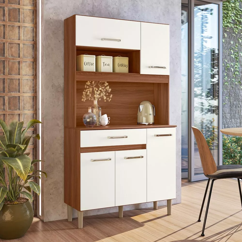 Cozinha Compacta 5 Portas 1 Gaveta Magazin Nicioli