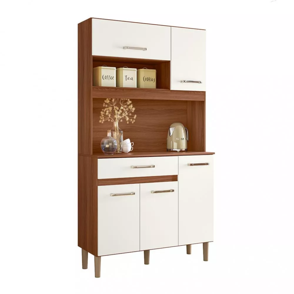 Cozinha Compacta 5 Portas 1 Gaveta Magazin Nicioli