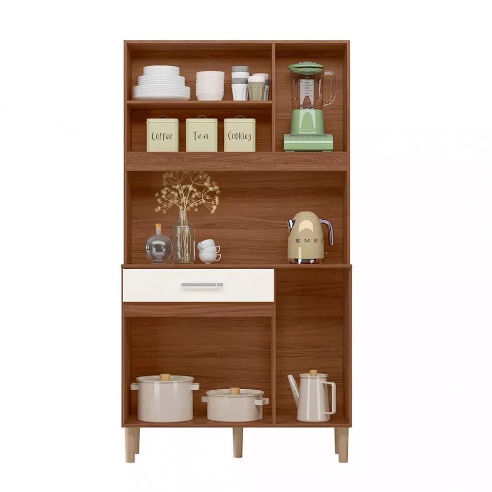 Cozinha Compacta 5 Portas 1 Gaveta Magazin Nicioli