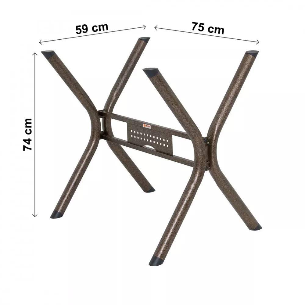 Conjunto Mesa Tampo BP TOK e 4 Cadeiras Luna Ciplafe