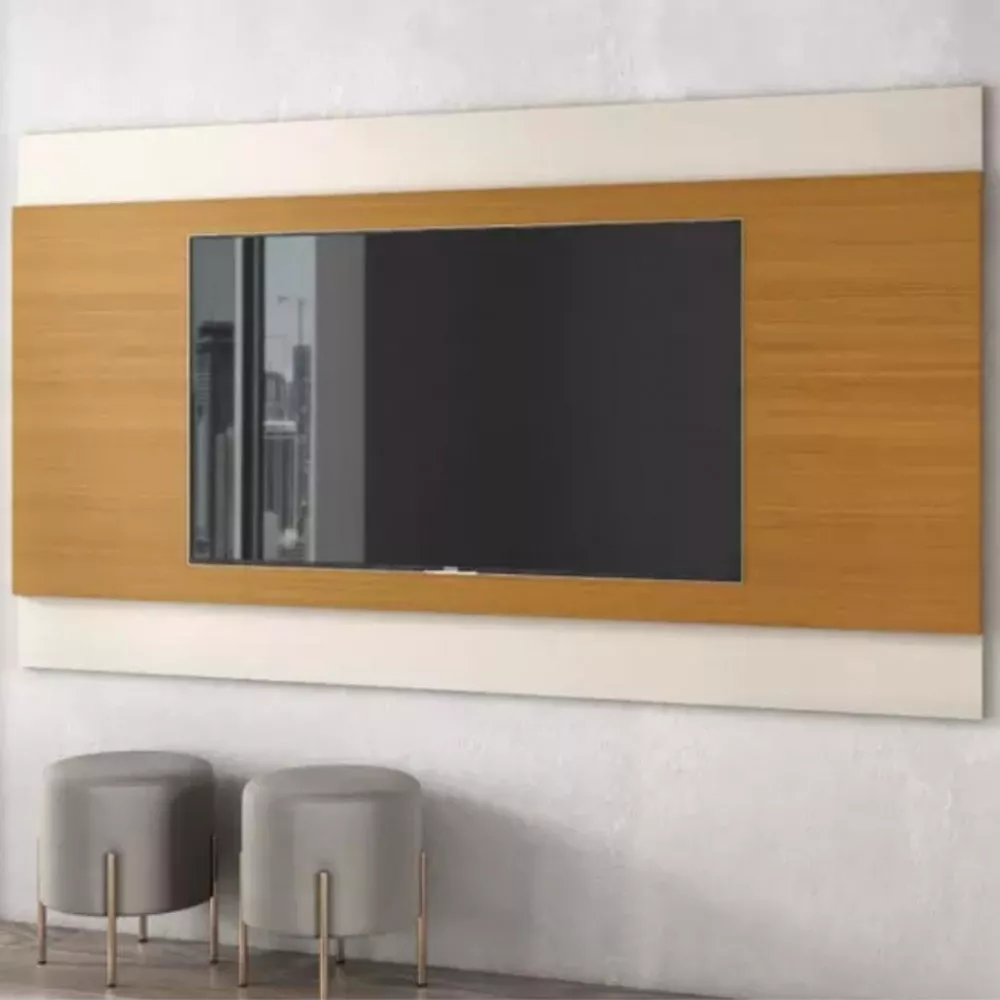 Image 0 of 4 of Painel para TV Até 58 Polegadas 178cm Merlot EDN Móveis
