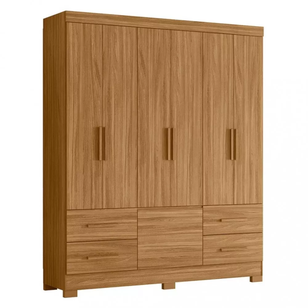 Guarda Roupa Casal 7 Portas 4 Gavetas Londres Moval