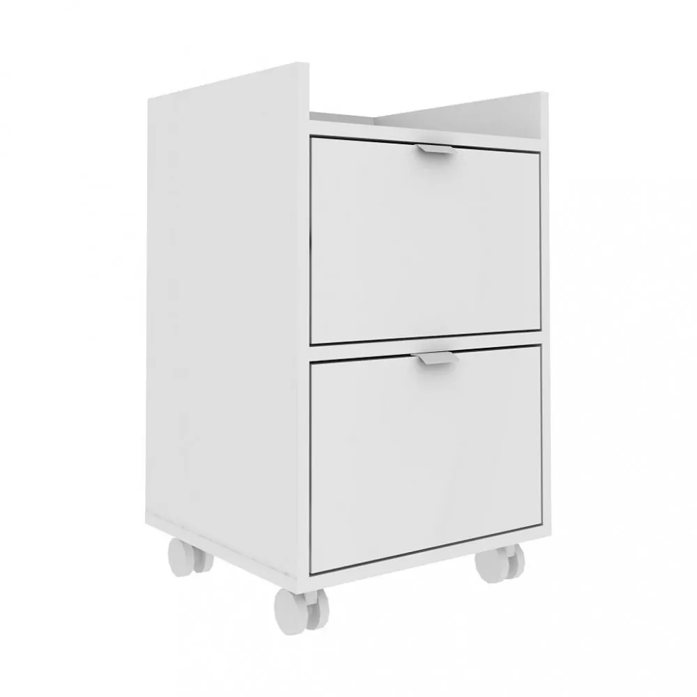 Gaveteiro 2 Gavetas com Rodízios BBN27 BRV Móveis