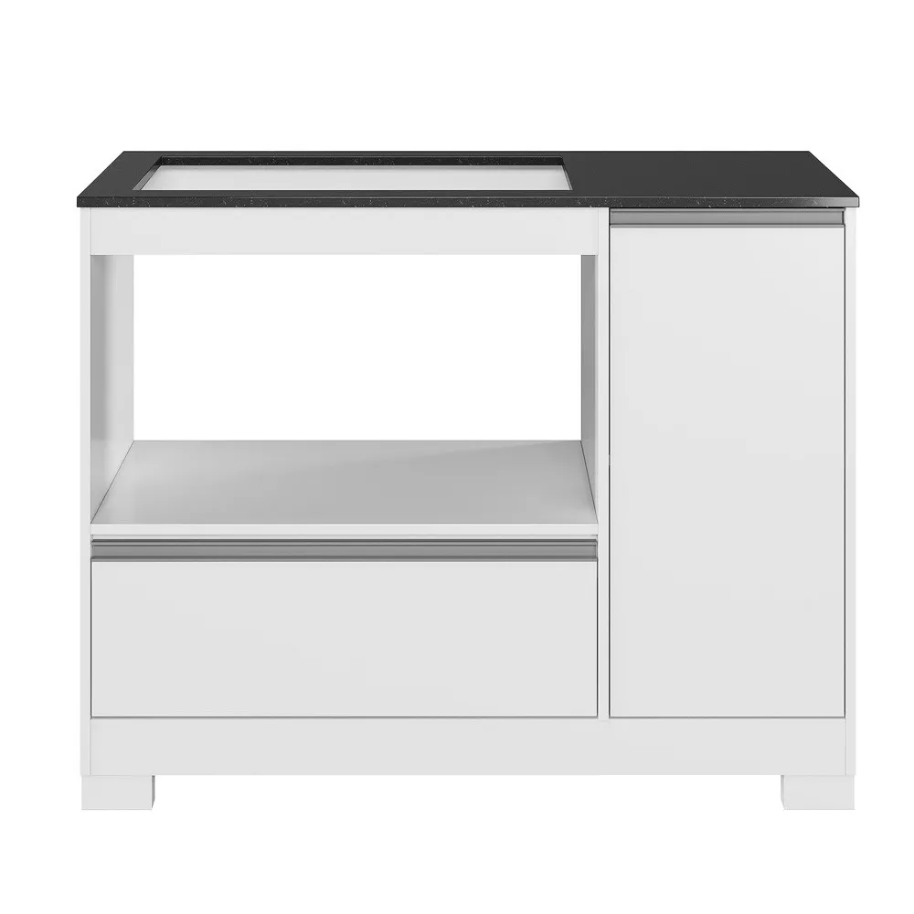 Balcão para Cooktop 5 Bocas Notável 1 Portas 1 Gavetão 3050