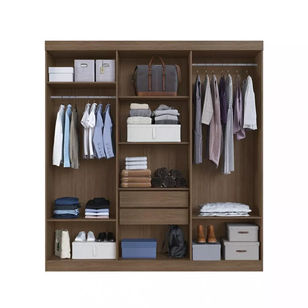 Guarda Roupa  Casal 6 Portas Salvador Faimec