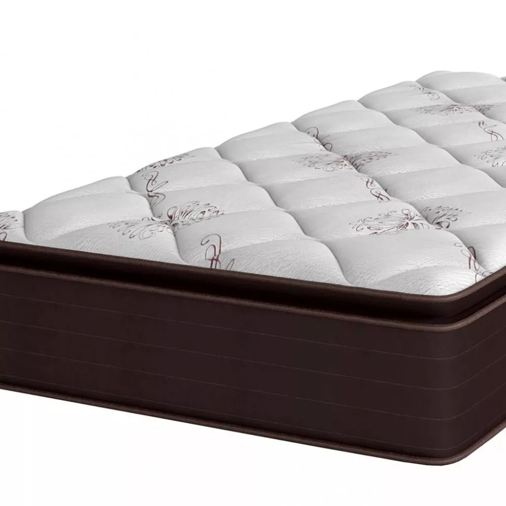 Colchão Solteiro 88cm Molas Ensacadas Pillow Top Multiflex Umaflex