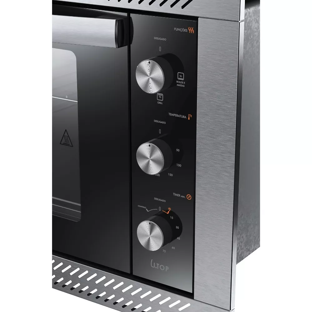 Forno Elétrico de Embutir Atlas U Top 44L