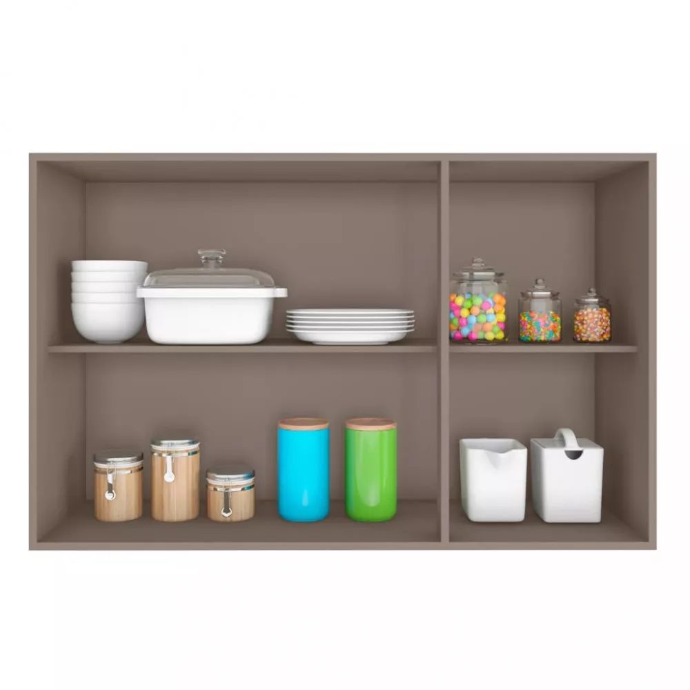 Armário Aéreo 3 Portas 120cm Unna Poliman