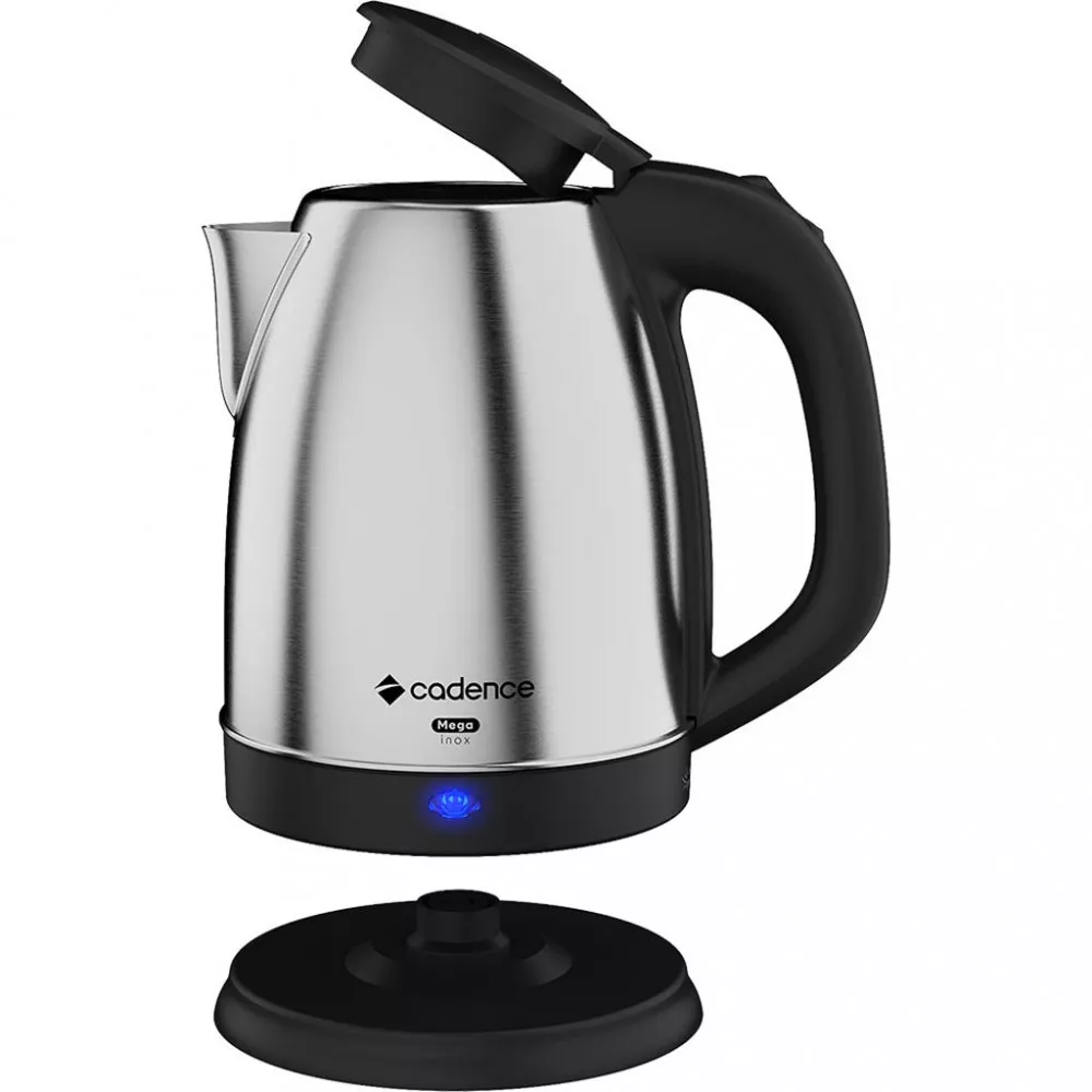 Chaleira Elétrica Cadence Mega Inox CEL820 1,9L