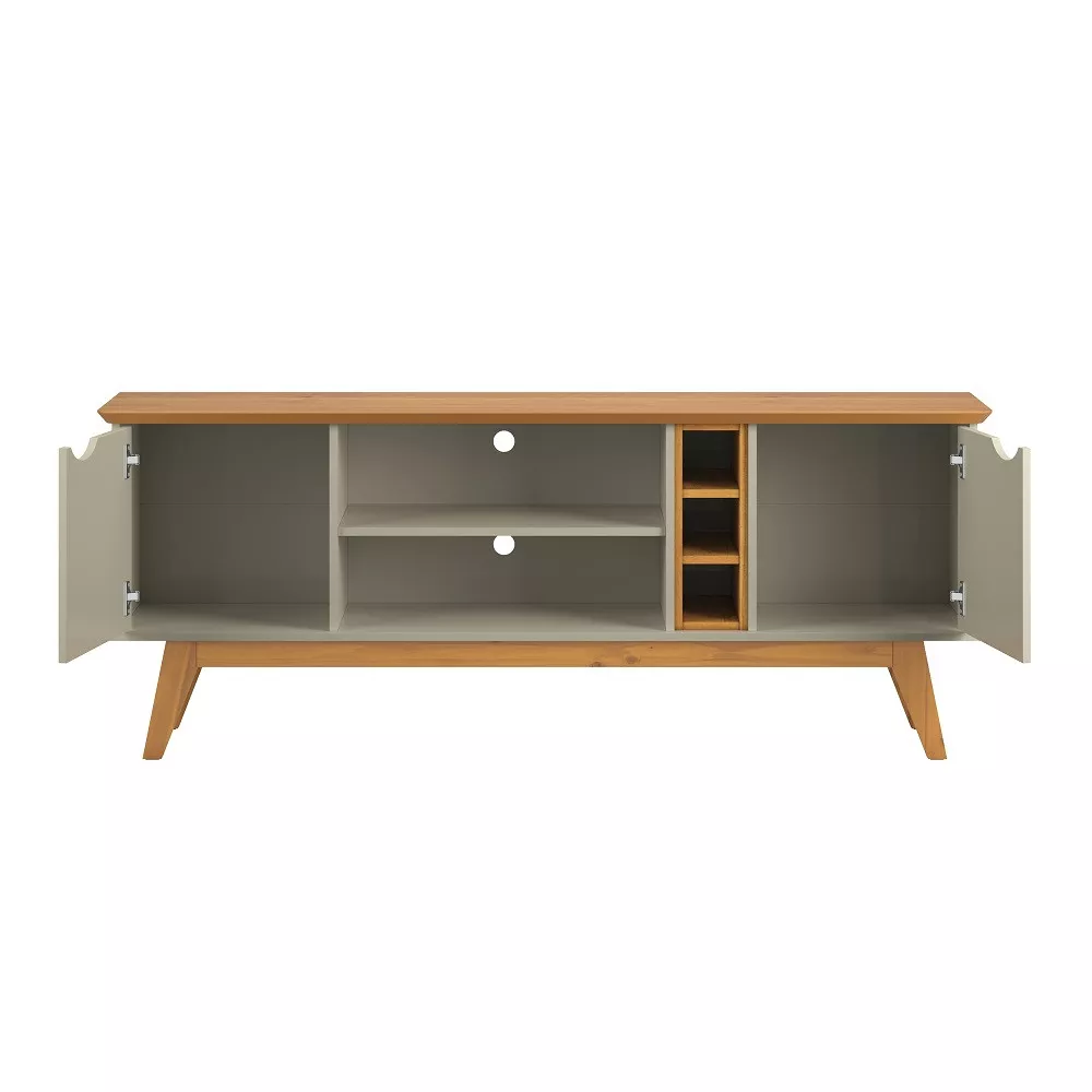 Rack para TV até 50 Polegadas 2 Portas com Pés Prism 1.6 Patrimar