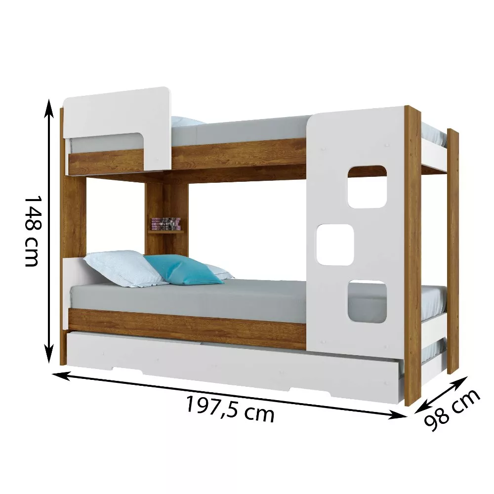 Treliche em MDF 197cm Vegas Tigus Baby