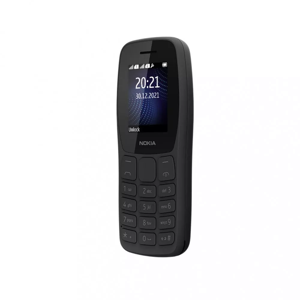 Image 3 of 5 of Celular Nokia 105 Tela 1.8 Dual Chip Rádio FM Lanterna e Jogos pré-instalados NK093