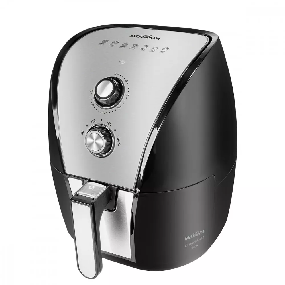 Image 1 of 4 of Fritadeira Elétrica Air Fryer Britânia BFR40 5L