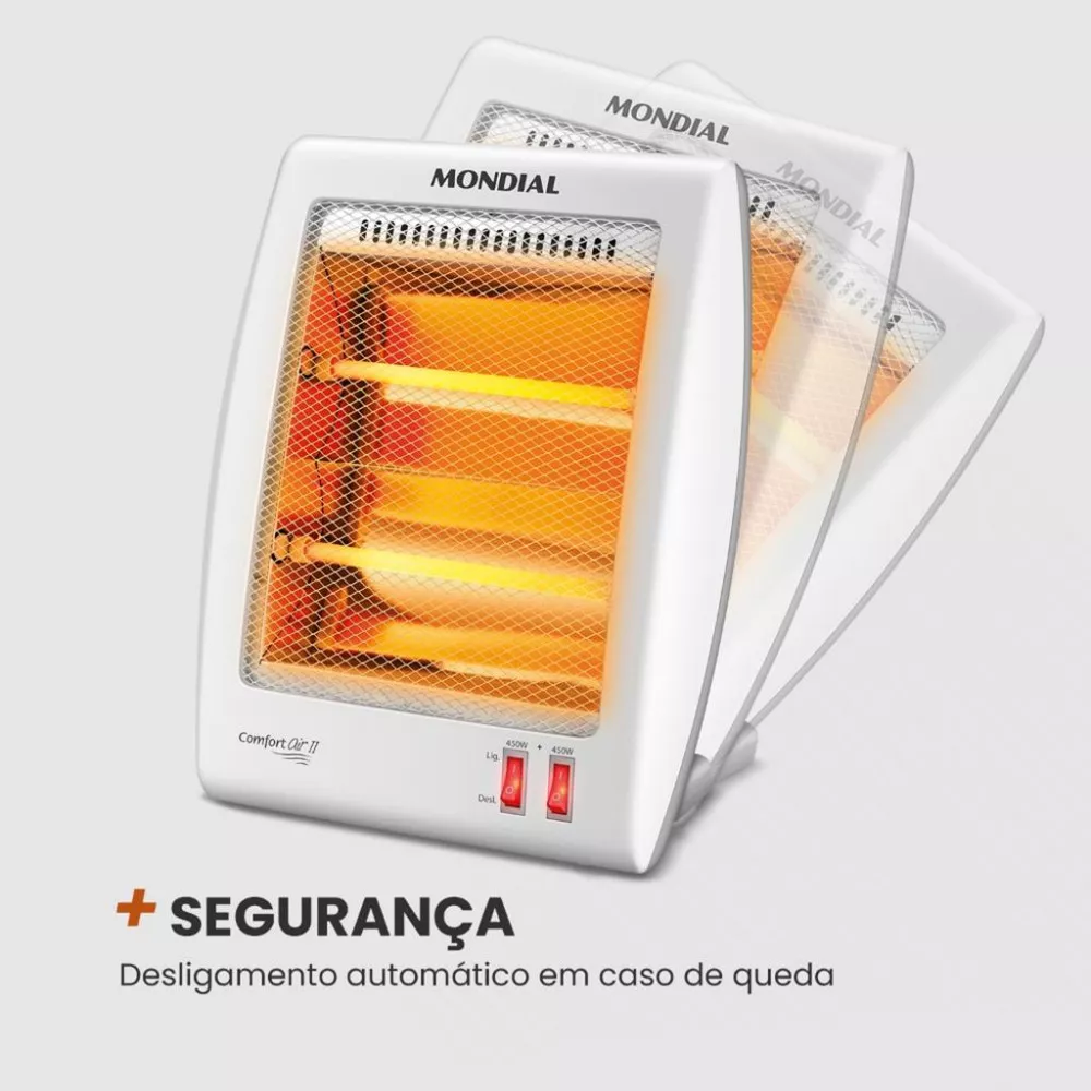 Aquecedor Elétrico Mondial Quartzo A-15