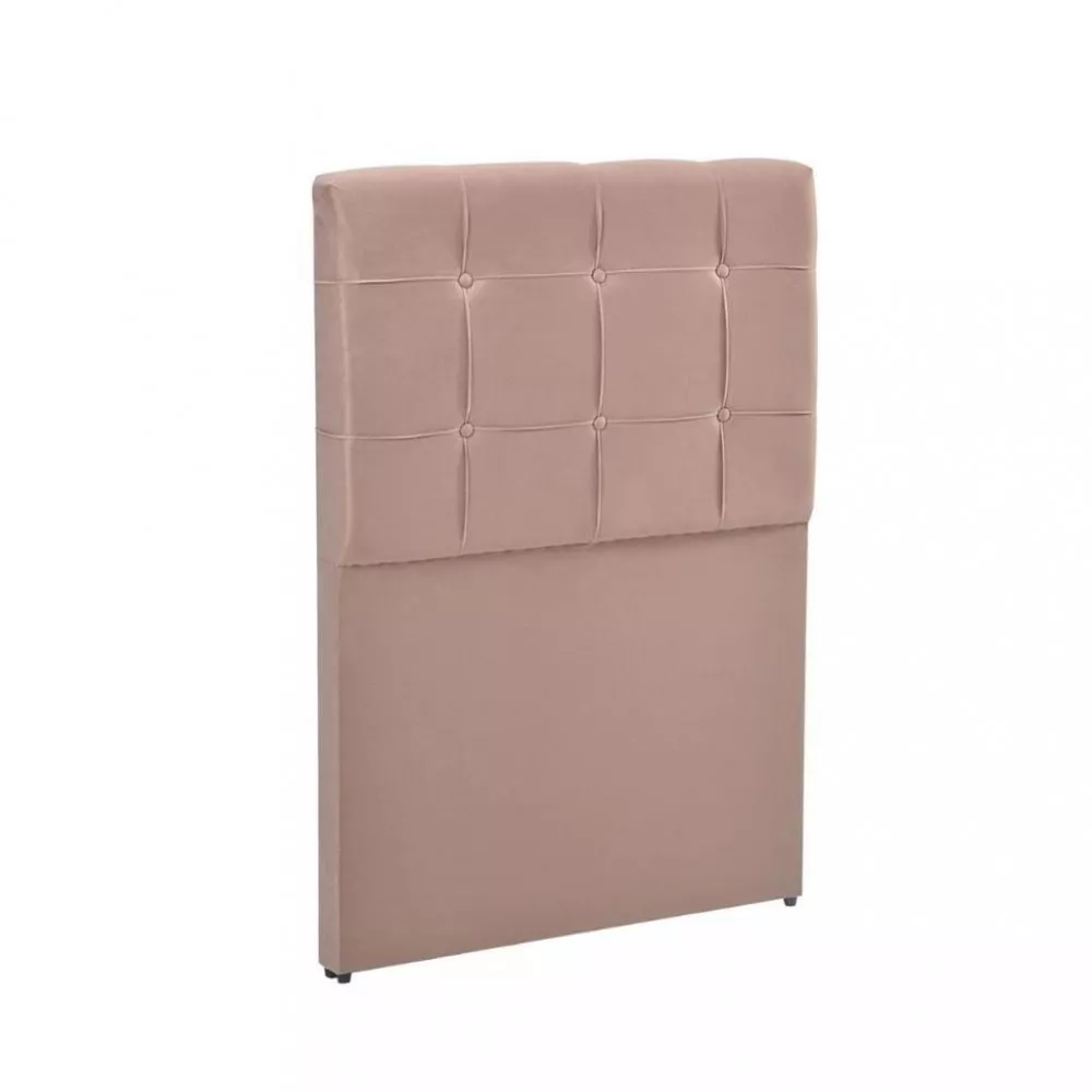 Cabeceira Estofada Solteiro 90cm Suede Pop Londres DSoll