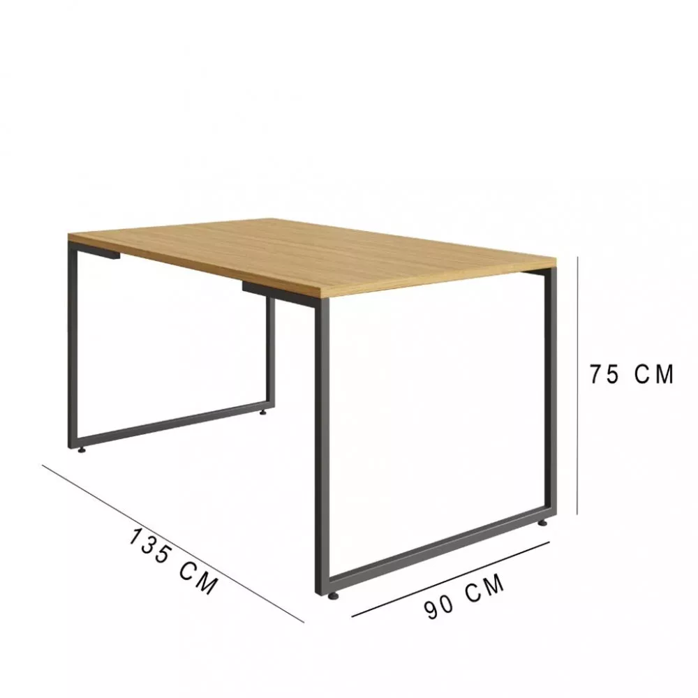 Conjunto Mesa Porto e 2 Bancos Porto Móveis Belo