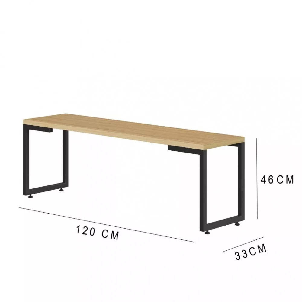 Conjunto Mesa Porto e 2 Bancos Porto Móveis Belo