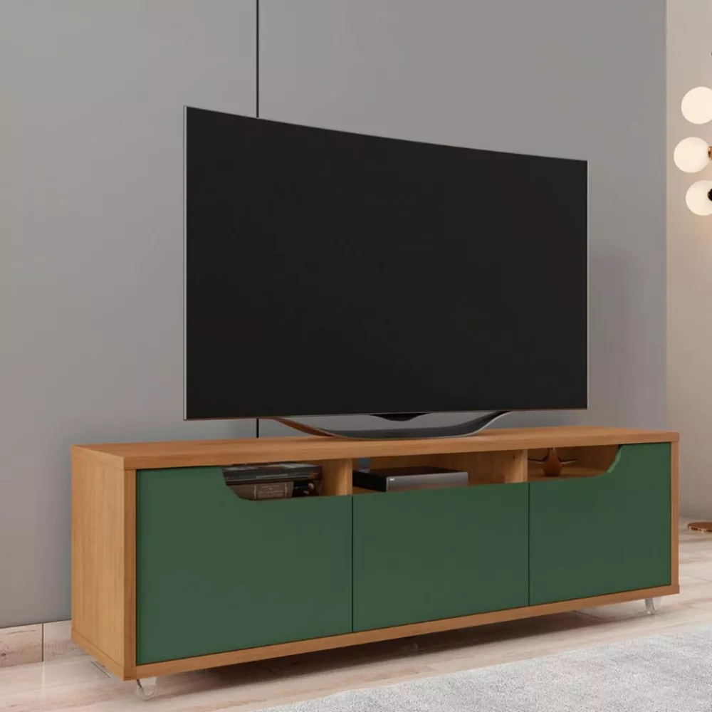 Rack para TV Até 60 Polegadas 2 Portas 1 Gaveta Jersey Casa D