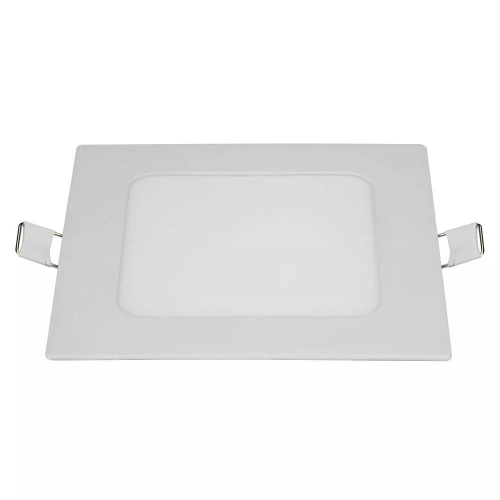 Painel Led De Embutir Quadrado 6W 4100K BFP Leitoso Bivolt Branco - Blumenau