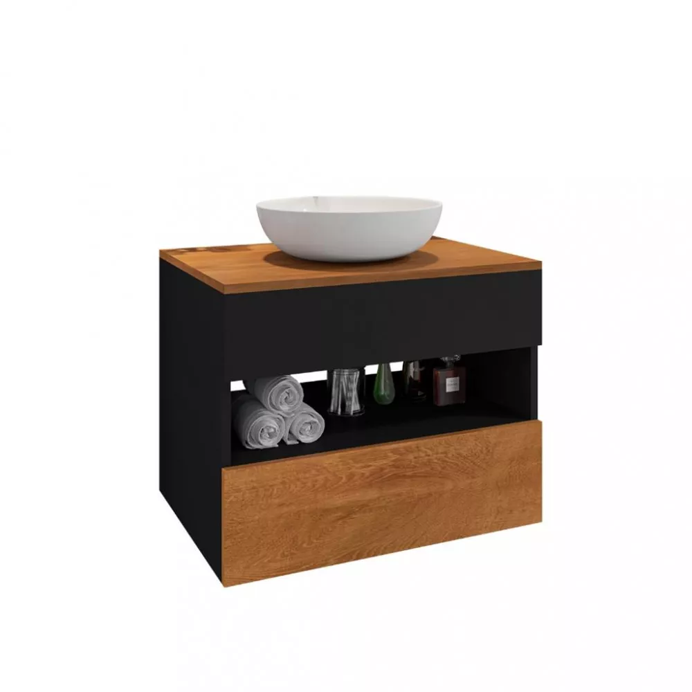 Gabinete para Banheiro com Cuba 1 Gaveta Bali Bechara