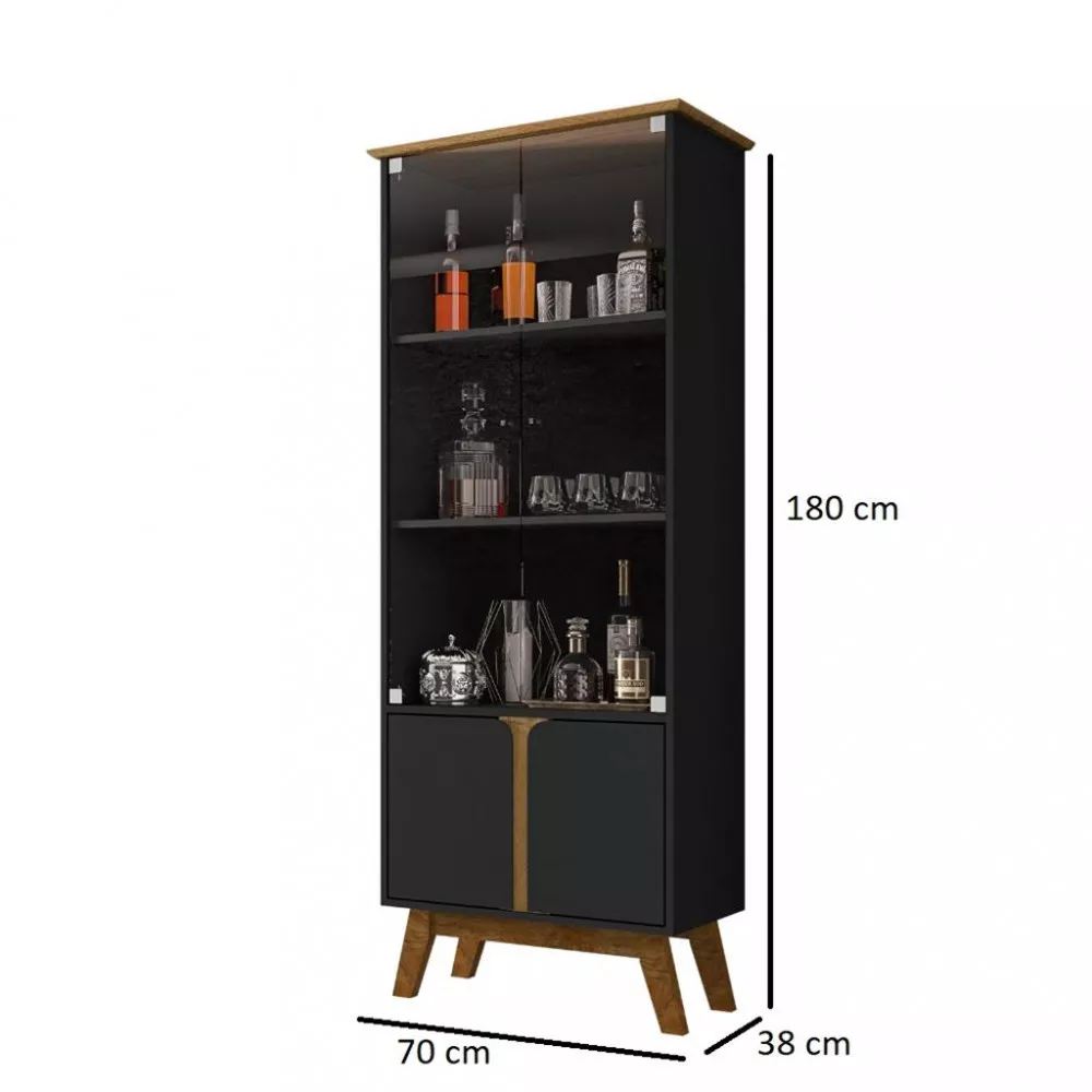 Cristaleira 4 Portas Madri Bechara