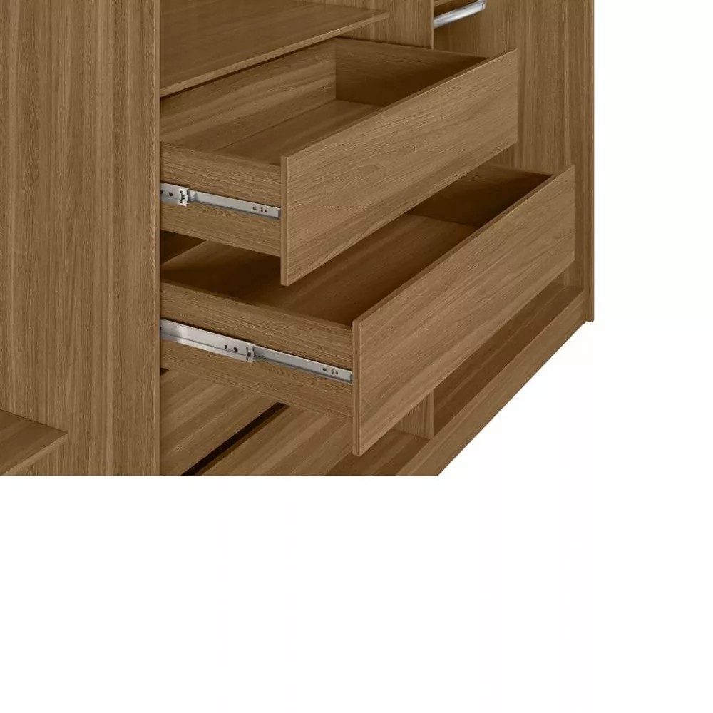 Guarda Roupa Casal 6 Portas 4 Gavetas Venice Demobile