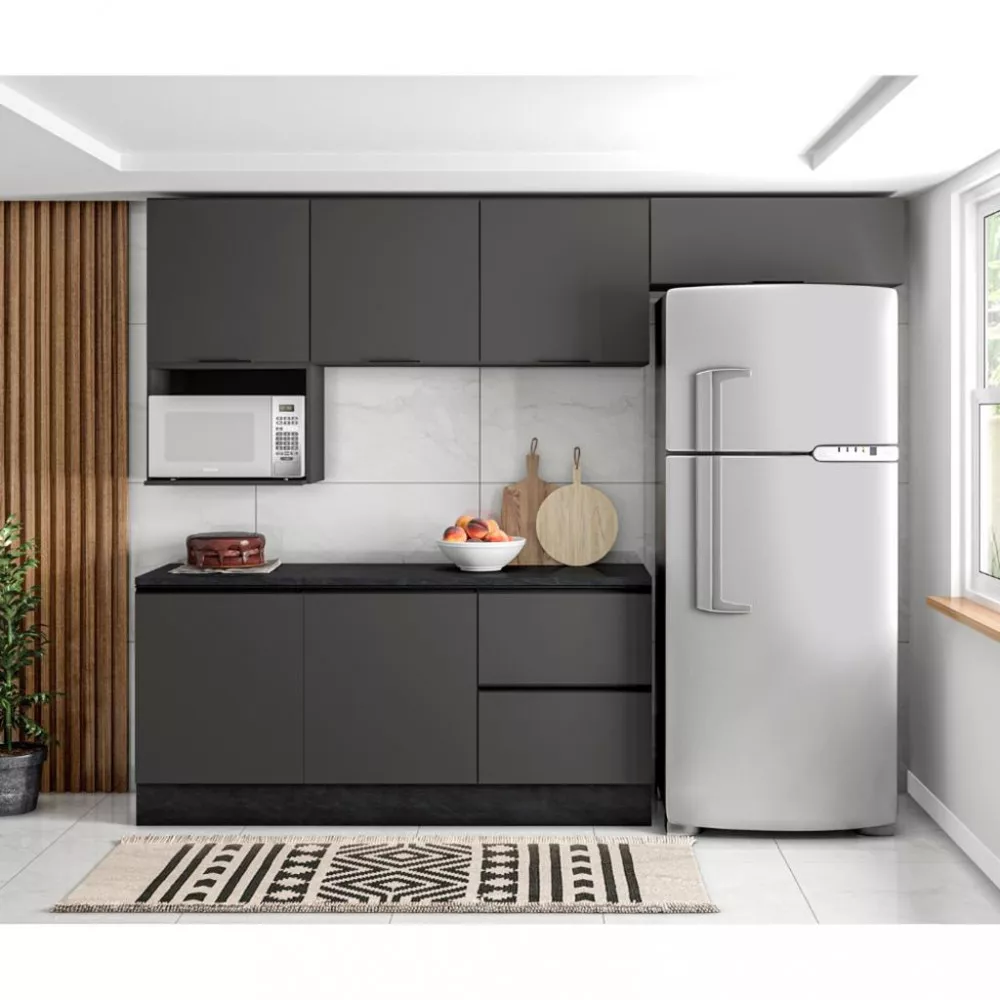 Cozinha Completa 6 Peças com Nicho Etna Poliman