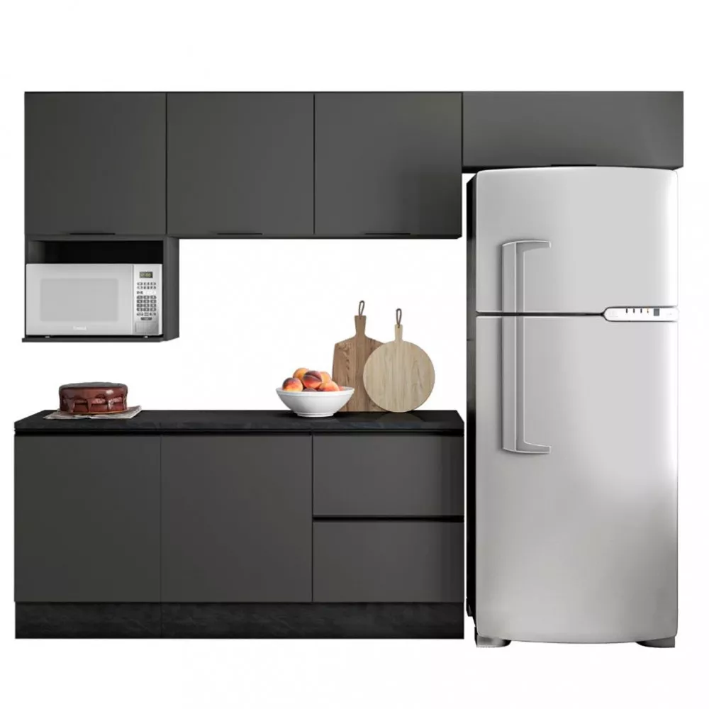 Cozinha Completa 6 Peças com Nicho Etna Poliman