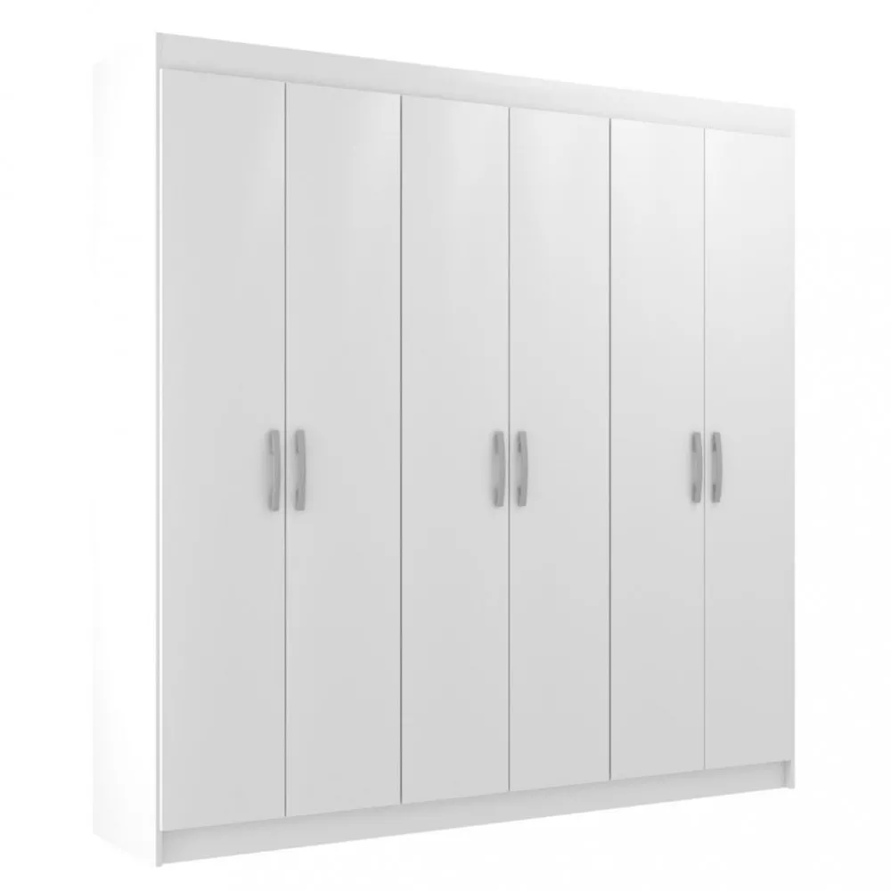 Guarda Roupa Casal 6 Portas 2 Gavetas Montreal Evidencia